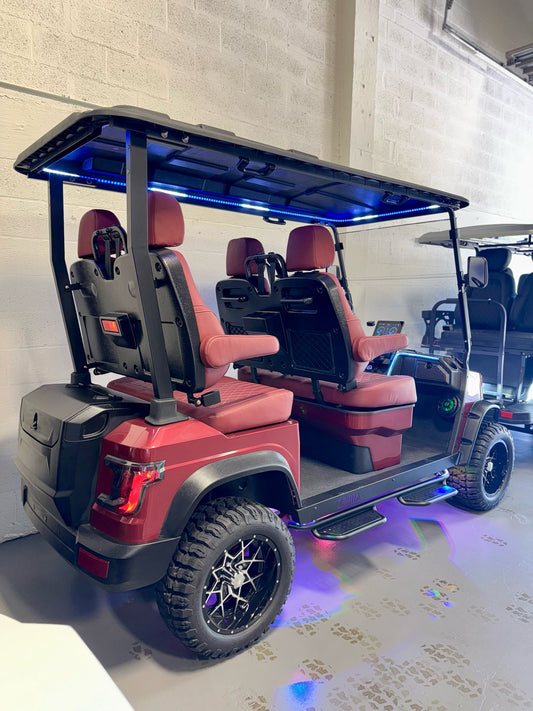Gen 2 - Burgundy 4 Seater