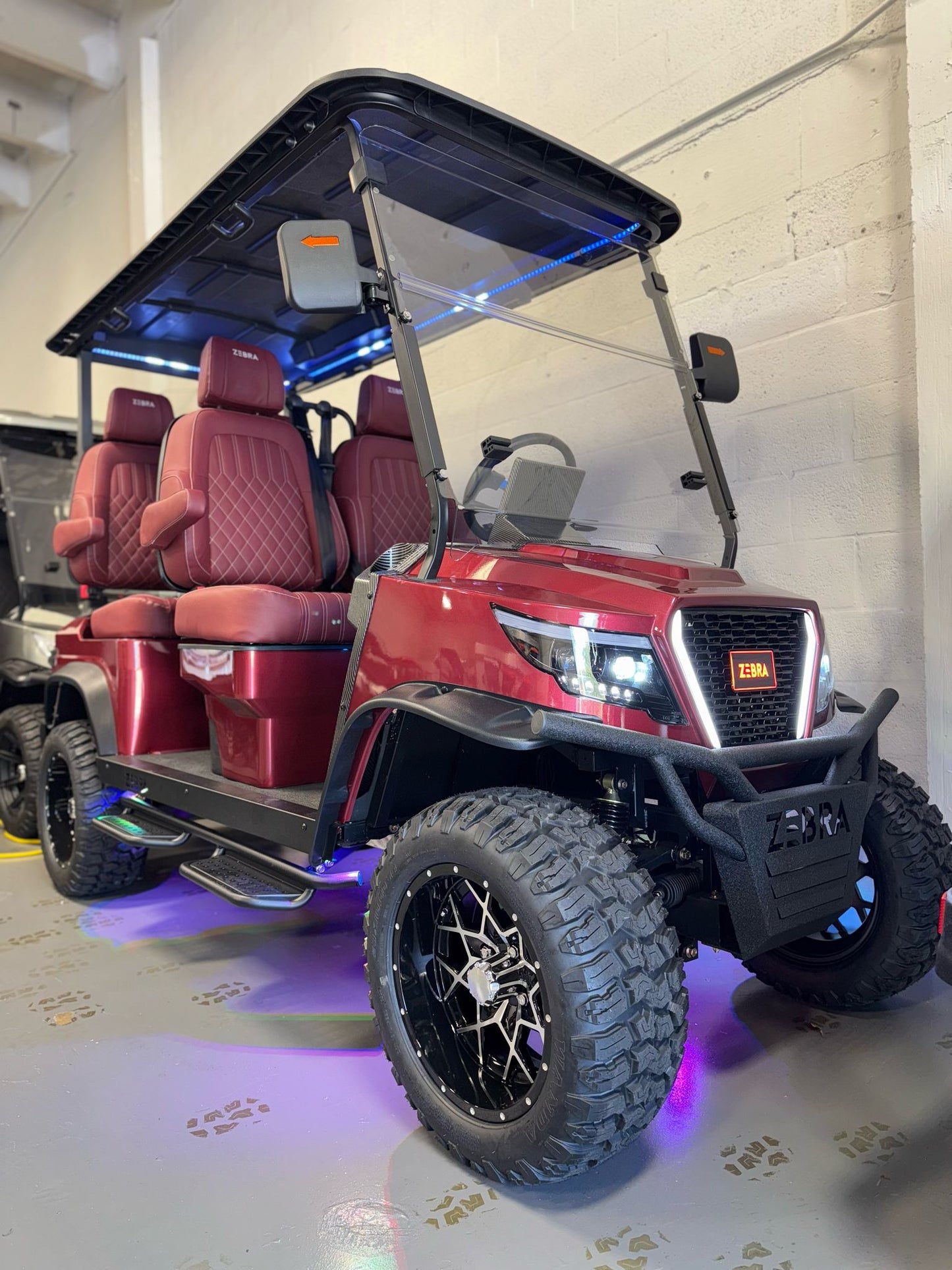 Gen 2 - Burgundy 4 Seater