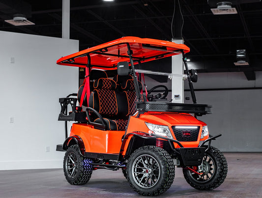 Golf Car Orange